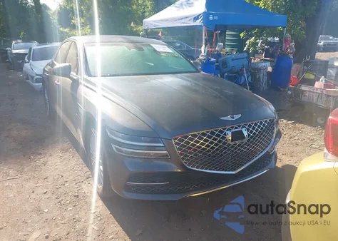 2023 Genesis G80 2.5T Awd из США, поврежденный, VIN KMTGB4SC6PU197719